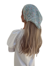 Scarf Bar Mint Garden Bandana Scarf Myselflingerie.com