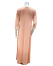 Verdiani 4108MOD Apricot Lace Pull On Modal Nightgown myselflingerie.com