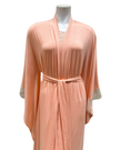 Verdiani 4112 Apricot Butterfly Effect Modal Morning Robe myselflingerie.com