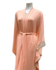 Verdiani 4112 Apricot Butterfly Effect Modal Morning Robe myselflingerie.com