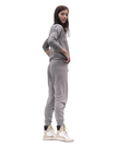 Aspen Dream Heather Grey Cozy Crew Neck Top & Joggers Pajamas Set
