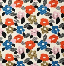 Tie Ur Knot Wildflower Waltz Adjustable Pre-Tied Bandanna with Full Non Slip Myselflingerie.com