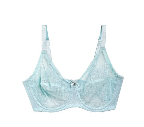 Wacoal 855186 Pastel Blue Retro Chic Underwire Bra Myselflingerie.com