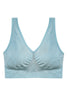 Wacoal 835275 Stone Blue Bralette with Removable Pads Myselflingerie.com