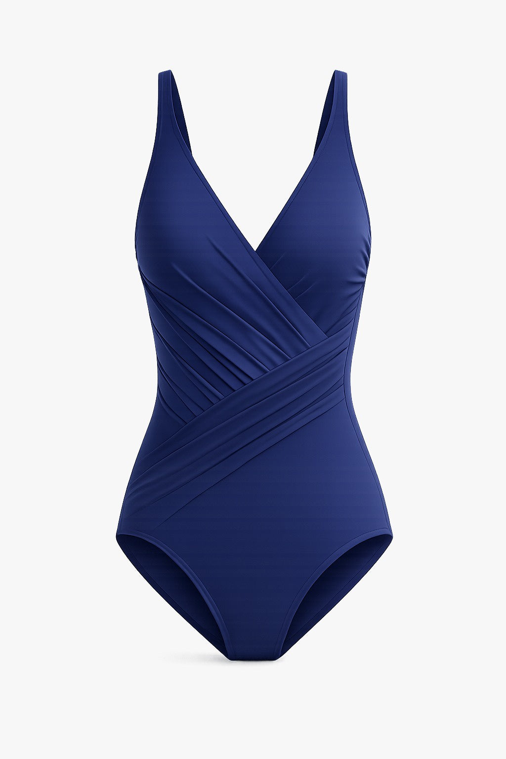 Gottex Navy Lattice Square Neck Swimsuit Myselflingerie.com