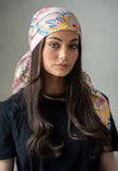 Tie Ur Knot Paisley Whirl Adjustable Pre-Tied Bandanna with Full Non Slip Myselflingerie.com