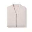 Folded Barefoot Dreams Stone Cozy Chic Full Zip V Neck Lounge Robe