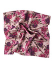 Scarf Bar Deep Berry Floral Bandana Scarf