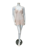 Rya Collection Blush Dahlia Chiffon Babydoll with Panty