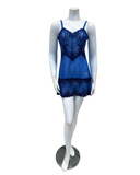 Wacoal Beaucoup Blue/Bellwether Embrace Lace Chemise