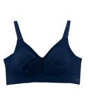 1401VBA Navy Seamless Nursing Wire Free Bra