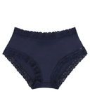 SL302 Indigo Blue Modal Lace Hipsters 3 Pack