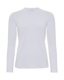 Gemsli SH365 White Modal Long Sleeve Shell Myselflingerie.com