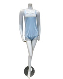 Oh! Zuza Light Blue Lace Modal Cami & Shorts Set