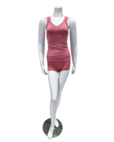 610 + 607 Rose Tea Cami with Shelf Bra & Shorts Set