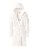 UGG Cream Amari Ribbed Robe