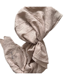 Valeri Beige Bamboo Pre-Tied Bandanna with Full Grip Myselflingerie.com