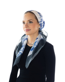 Tie Ur Knot Safari De Toile Adjustable Pre-Tied Bandanna with Full Grip