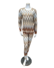 54305234 + 5268 Camel Chevron Modal Pajamas Set
