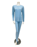 Furstenberg Blue Melange Modal Pajamas Set