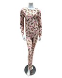 Eva B. Bitzer 24301334 + 01368 Shoes Galore Pearl Pink Modal Pajamas Set Myselflingerie.com