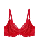 Wacoal Equestrian Red Embrace Lace Underwire Bra