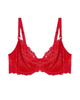 Wacoal 65191 Equestrian Red Embrace Lace Underwire Bra Myselflingerie.com