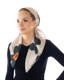 Tie Ur Knot Fall Floral Adjustable Pre-Tied Bandanna with Full Grip Myselflingerie.com