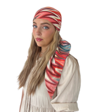 Scarf Bar Vibrant Chevron Square Scarf with Invisible Grip Myselflingerie.com