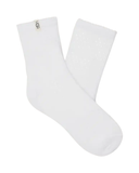 1137273 White Adabella Quarter Socks