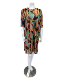 Jackie O' SWMDRS-GEO Geometric Swim Cover Up Dress Myselflingerie.com