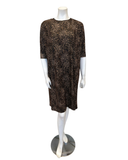 SWMDRS-LPD-S25 Leopard Swim Cover Up Dress