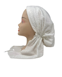 Ahead White Modern Rustic Classic Fit Pre-Tied Bandanna