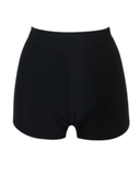 36057 Black Space High Waisted Swim Shorts