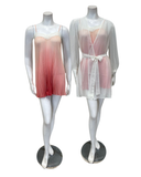 Rya Collection 114 + 706 Or Sunset Chemise & Ivory True Love Robe Set Myselflingerie.com