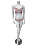 Cosabella AMALI1348+0730 Pink Lilly Amalia Bralette Set Myselflingerie.com