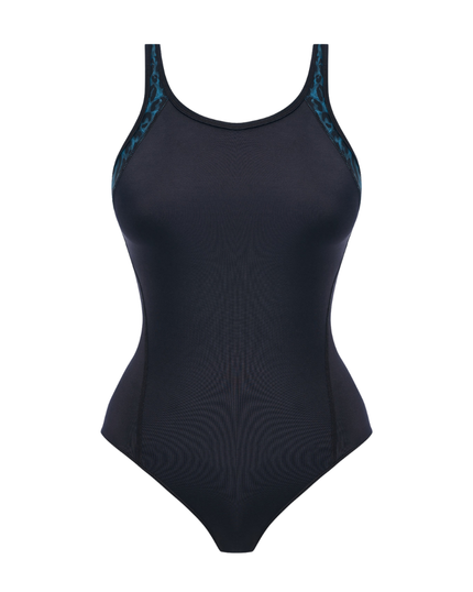 Freya 3969 Midnight Leopard Freestyle Underwire Swimsuit Myselflingerie.com