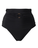 Pour Moi Black Samoa High Waist Tummy Control Swim Brief