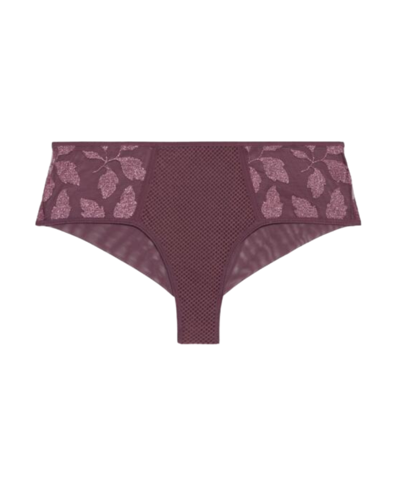 Simone Perele 14V630 Byzantine Dahlia Sheer Boyshort Myselflingerie.com