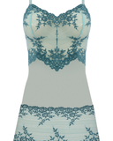 814191 Eggshell Blue/Brittany Blue Embrace Lace Chemise