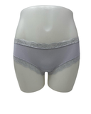 Fleur't 600 Silver Lake Rib Iconic Modal Lace Trim Boyshort Myselflingerie.com