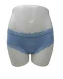 Fleur't 600 Bluebell Iconic Modal Lace Trim Boyshort Myselflingerie.com