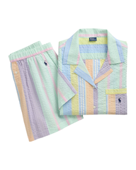 ルームウェア・パジャマ [Polo Ralph Lauren] STRIPES PAJAMA SET : 2color Striped Cotton Long-Sleeve Pajama Set
