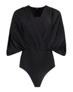 BB Brand BBSW005 Eliana Black Wrap Style Nursing Friendly Bathing Suit Myselflingerie.com