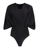 BB Brand BBSW005 Eliana Black Wrap Style Nursing Friendly Bathing Suit Myselflingerie.com