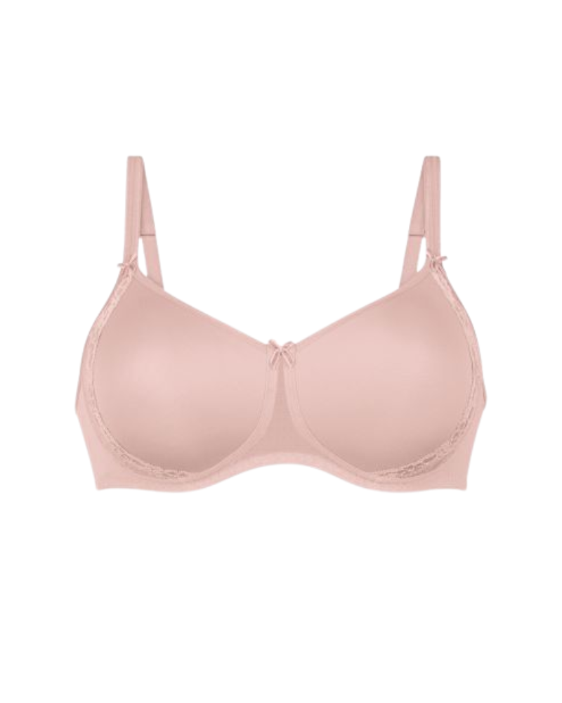 Rosa Faia 5618 Lace Rosewood Molded Wire Free Bra Myselflingerie.com