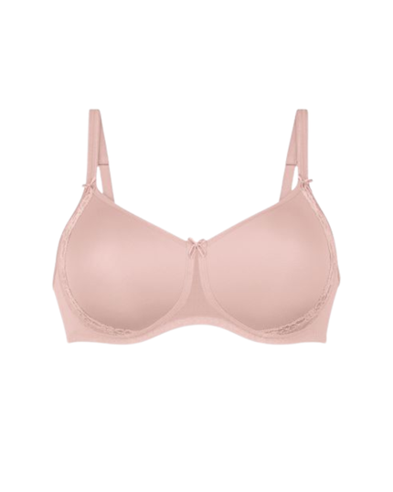 Rosa Faia 5618 Lace Rosewood Molded Wire Free Bra Myselflingerie.com