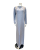 Verdiani 4323 Denim Heather Boat Neck Pull On Modal Nightgown Myselflingerie.com