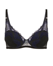 Simone Perele 1E3340 Black Festive Push Up Underwire Bra Myselflingerie.com