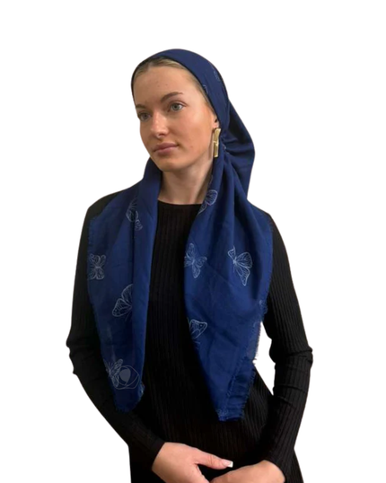 TYED Navy Butterfly Triangle with Full Non Slip Grip Myselflingerie.com